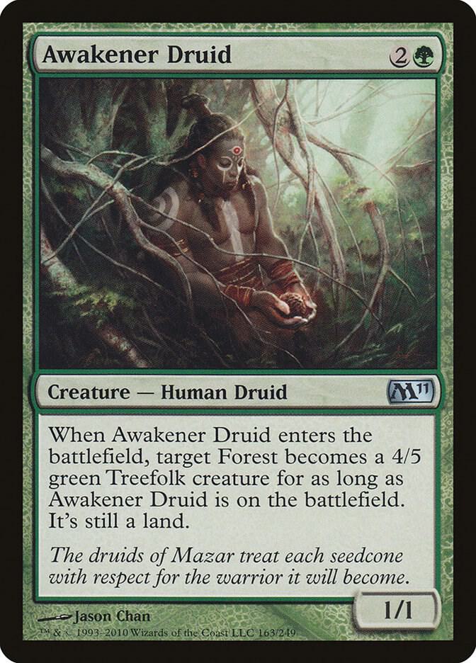 Awakener Druid 163 (Magic 2011 (M11))  - Foil | Good Games Adelaide SA