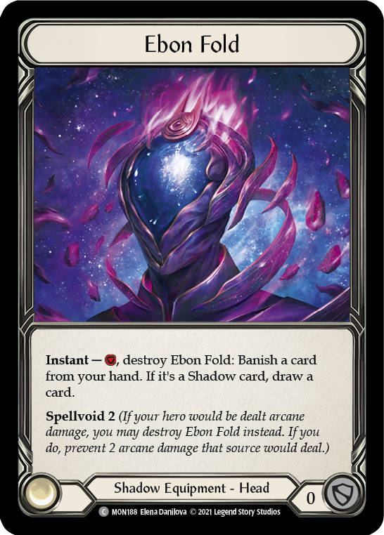 Ebon Fold [MON188-CF] 1st Edition Cold Foil | Good Games Adelaide SA