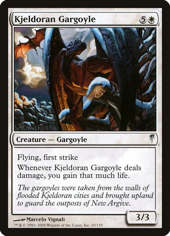 Kjeldoran Gargoyle 10 (Coldsnap)  - Foil | Good Games Adelaide SA