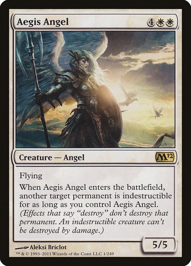 Aegis Angel 1 (Magic 2012 (M12))  - Foil | Good Games Adelaide SA