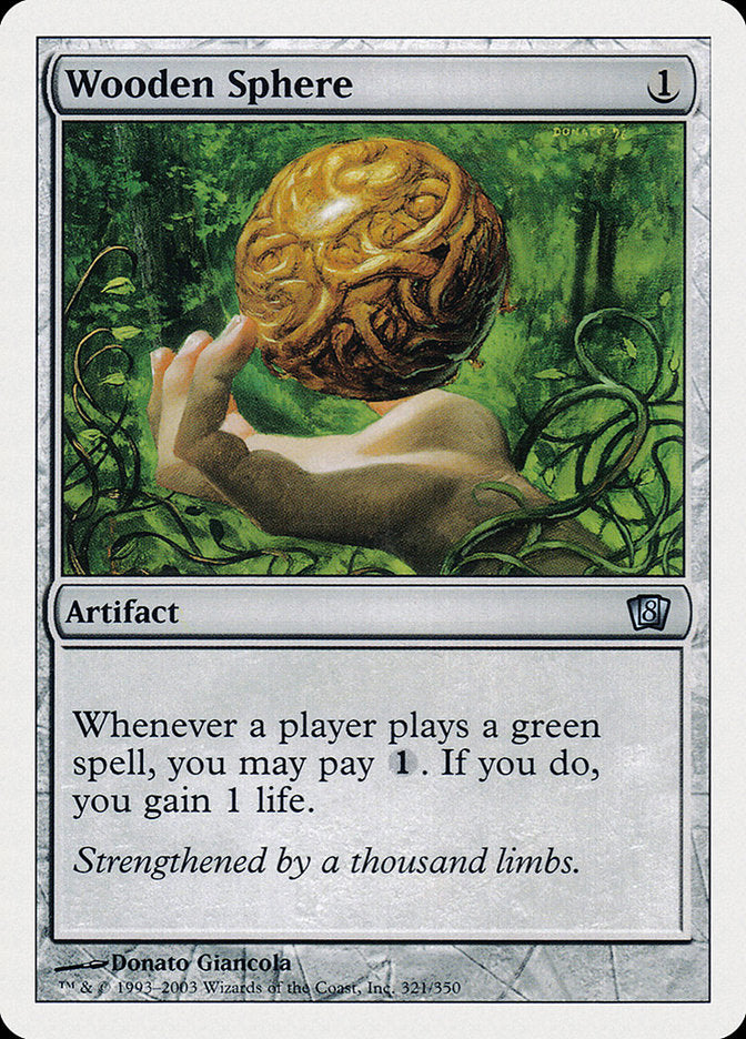 Wooden Sphere 321 (8th Edition)  - Foil | Good Games Adelaide SA