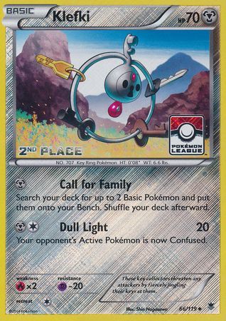Klefki (66/119) (League Promo 2nd Place) [XY: Phantom Forces] | Good Games Adelaide SA