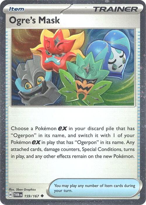 Ogres Mask 159/167 (Miscellaneous Cards & Products)  - Cosmo Holofoil | Good Games Adelaide SA