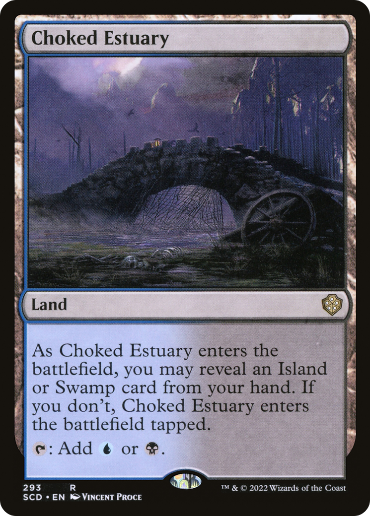 Choked Estuary [Starter Commander Decks] | Good Games Adelaide SA