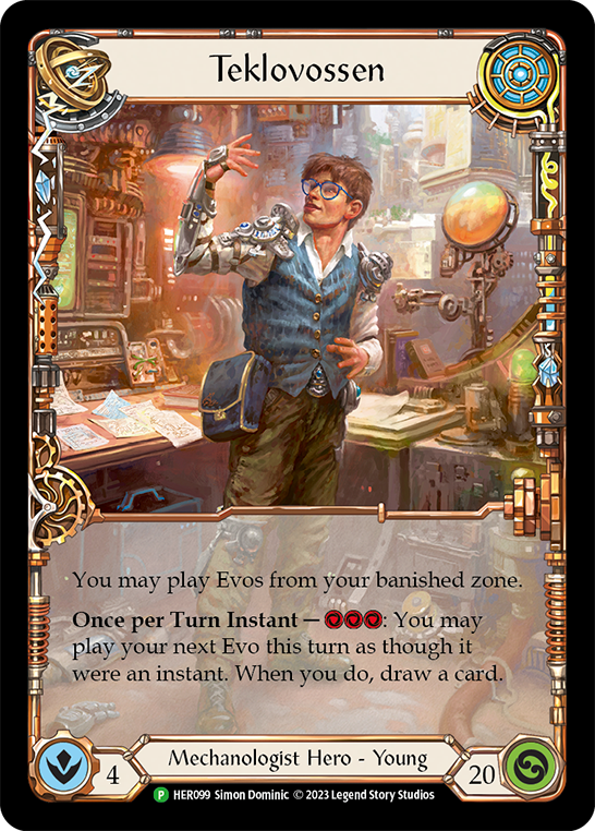 Teklovossen [HER099] (Promo)  Rainbow Foil | Good Games Adelaide SA