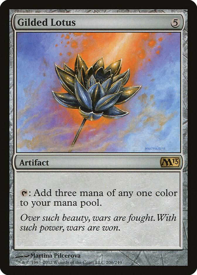 Gilded Lotus 206 (Magic 2013 (M13))  - Foil | Good Games Adelaide SA