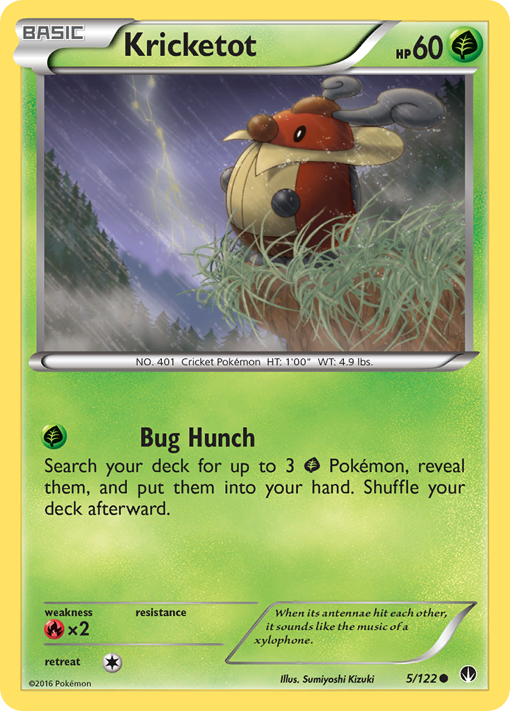 Kricketot (5/122) [XY: BREAKpoint] | Good Games Adelaide SA