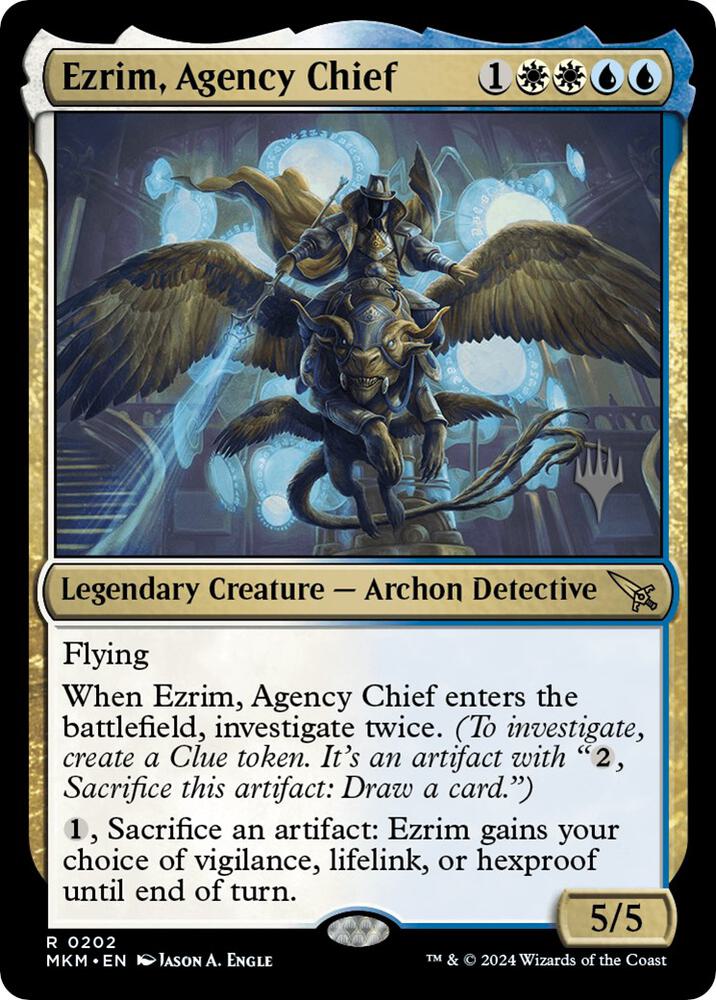 Ezrim Agency Chief 202 (Promo Pack: Murders at Karlov Manor)  - Foil | Good Games Adelaide SA