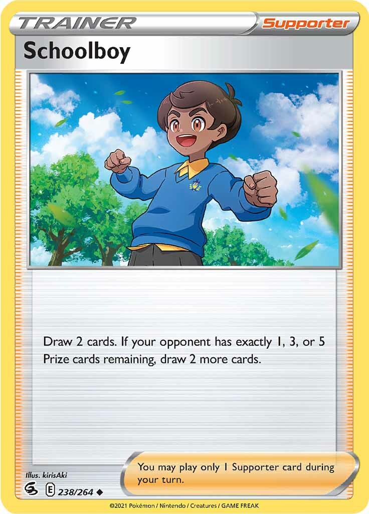 Schoolboy (238/264) [Sword & Shield: Fusion Strike] | Good Games Adelaide SA