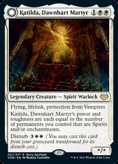 Katilda, Dawnhart Martyr // Katilda's Rising Dawn [Innistrad: Crimson Vow] | Good Games Adelaide SA