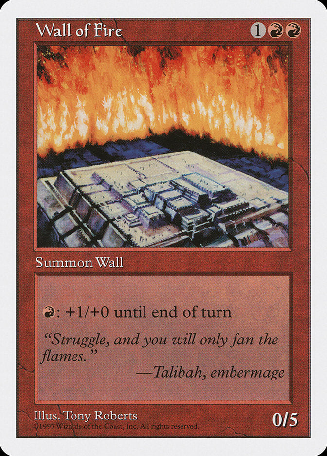 Wall of Fire [Fifth Edition] | Good Games Adelaide SA