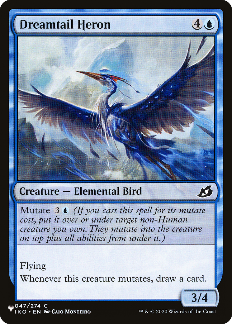 Dreamtail Heron [The List Reprints] | Good Games Adelaide SA