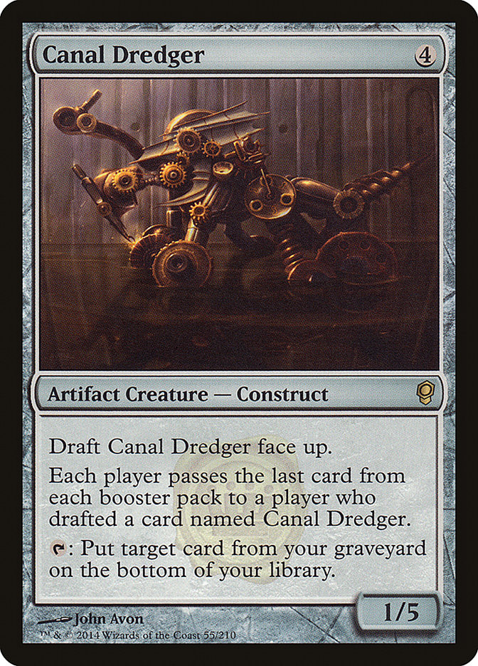 Canal Dredger 55/210 (Conspiracy)  - Foil | Good Games Adelaide SA