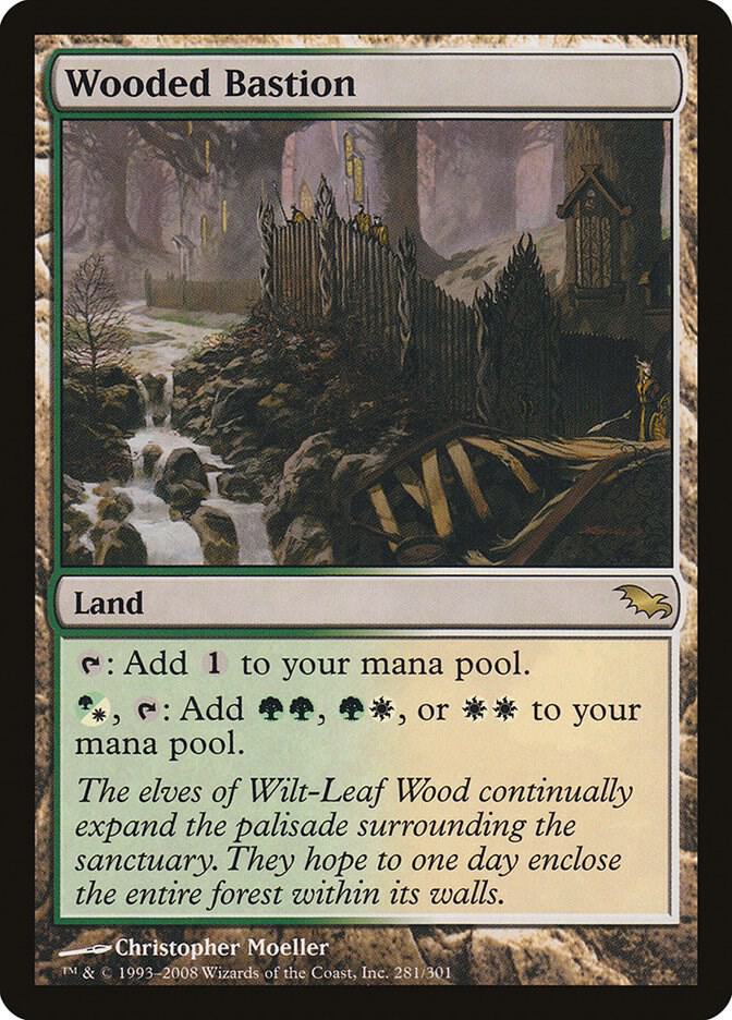 Wooded Bastion 281 (Shadowmoor)  | Good Games Adelaide SA