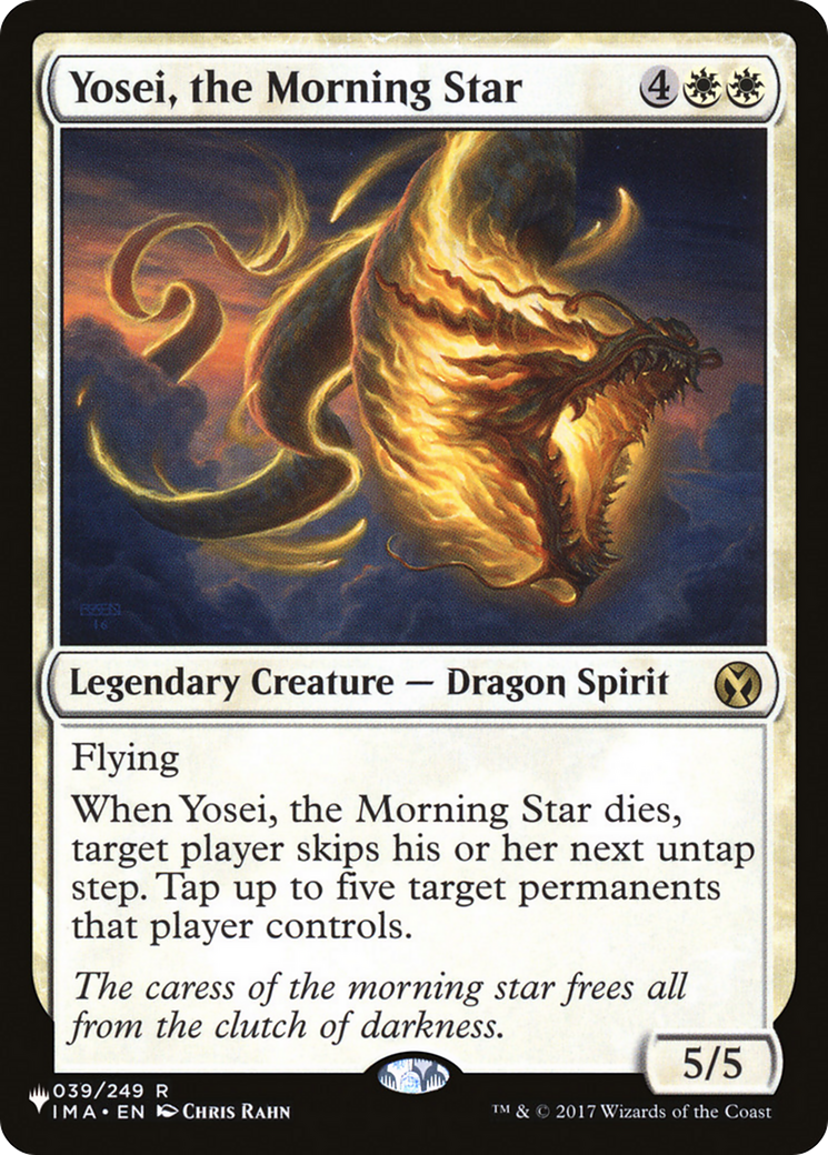 Yosei, the Morning Star [The List Reprints] | Good Games Adelaide SA