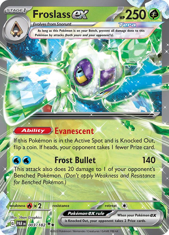 Froslass ex 003/182 (SV04: Paradox Rift)  - Holofoil | Good Games Adelaide SA