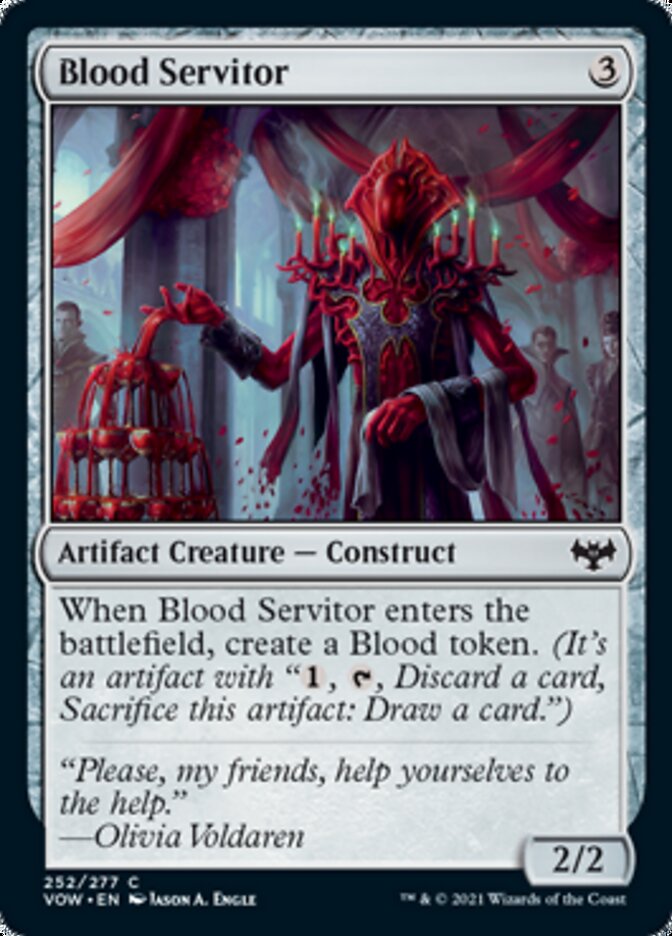 Blood Servitor [Innistrad: Crimson Vow] | Good Games Adelaide SA