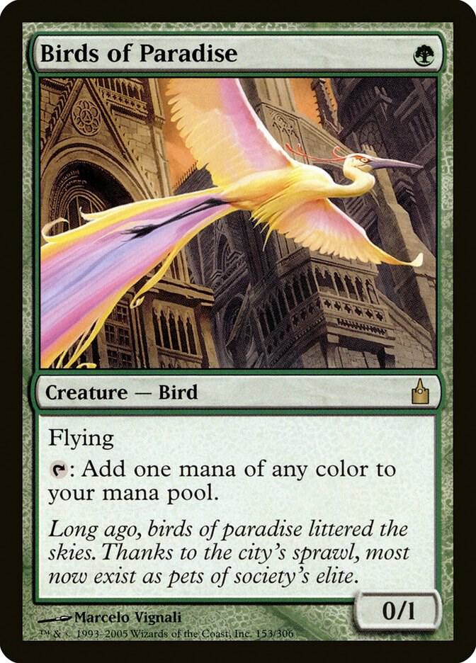 Birds of Paradise 153 (Ravnica: City of Guilds)  | Good Games Adelaide SA