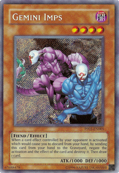 Gemini Imps [PP01-EN005] Secret Rare | Good Games Adelaide SA
