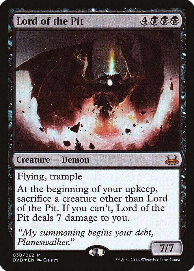 Lord of the Pit 30 (Duel Decks: Anthology)  - Foil | Good Games Adelaide SA