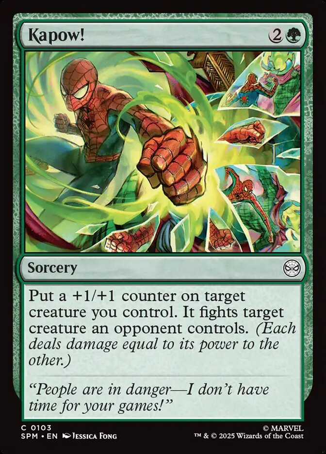 Kapow! 103 (Marvel's Spider-Man)  - Foil | Good Games Adelaide SA
