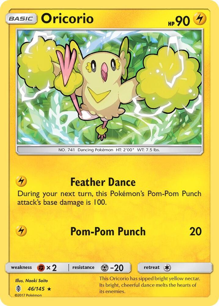 Oricorio 46/145 (SM - Guardians Rising)  | Good Games Adelaide SA