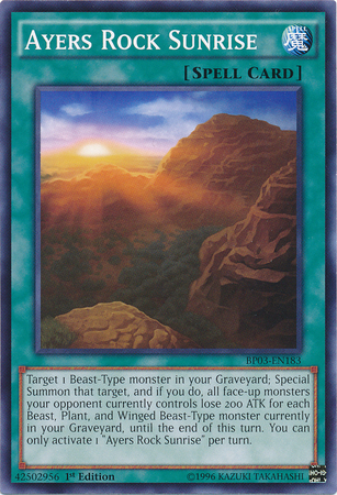 Ayers Rock Sunrise [BP03-EN183] Common | Good Games Adelaide SA
