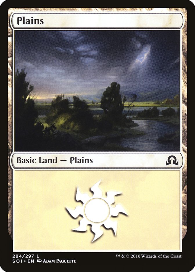 Plains (284) [Shadows over Innistrad] | Good Games Adelaide SA