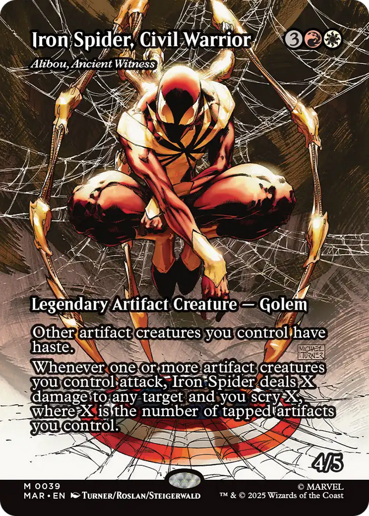 Iron Spider, Civil Warrior - Alibou, Ancient Witness [Marvel's Spider-Man: Eternal-Legal] | Good Games Adelaide SA