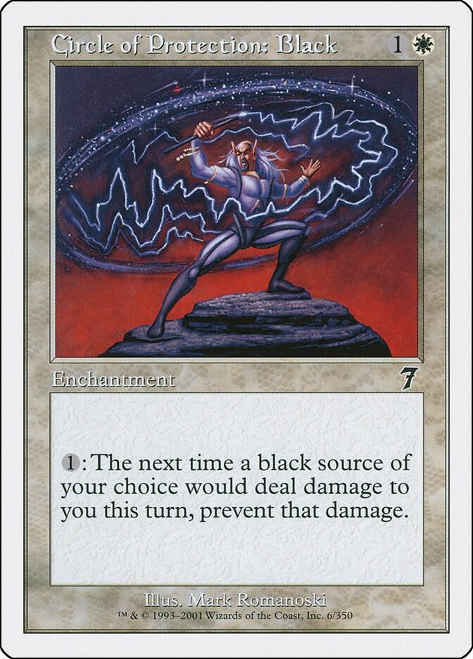 Circle of Protection: Black 6 (7th Edition)  | Good Games Adelaide SA