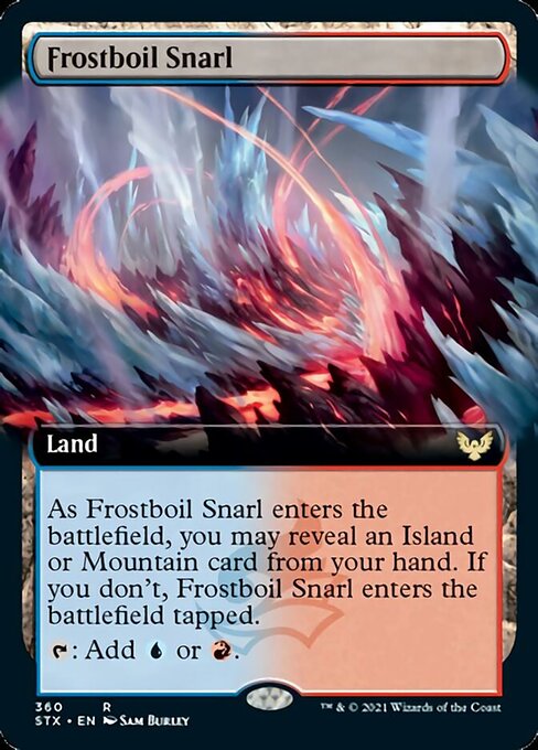 Frostboil Snarl (Extended) [Strixhaven: School of Mages] | Good Games Adelaide SA