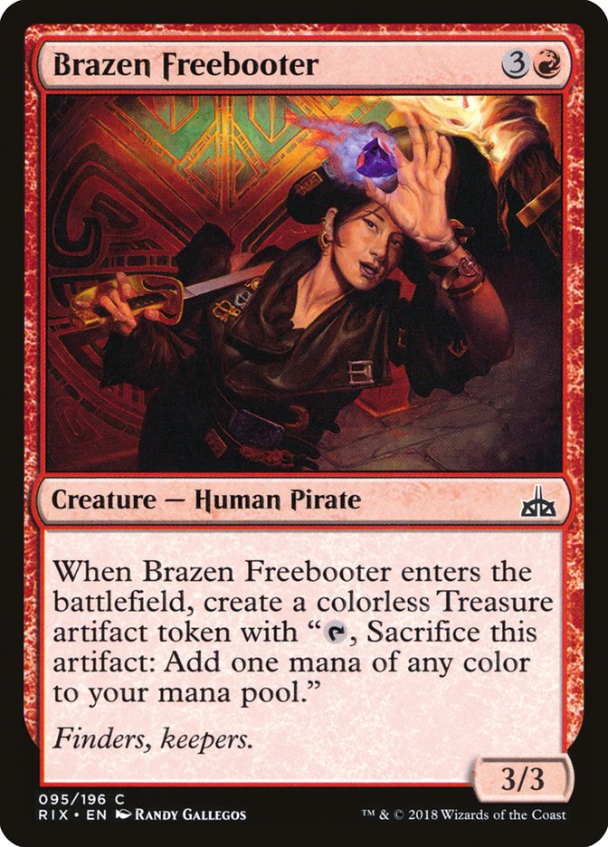 Brazen Freebooter [Rivals of Ixalan] | Good Games Adelaide SA