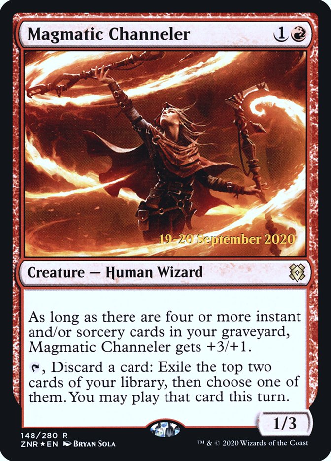 Magmatic Channeler  [Zendikar Rising Prerelease Promos] | Good Games Adelaide SA