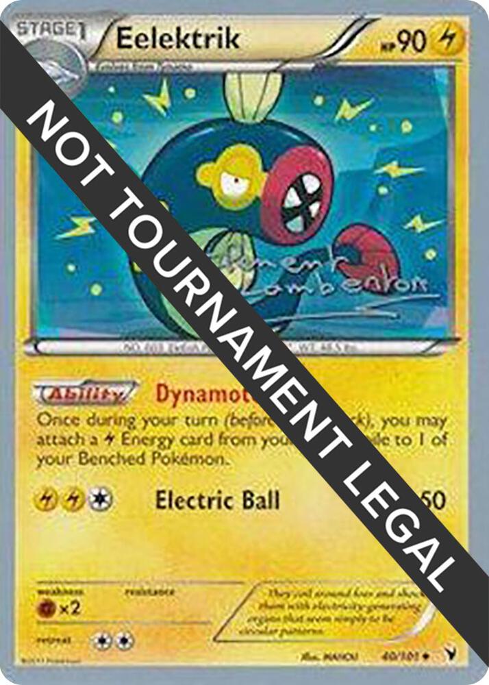 Eelektrik 2013 Clement Lamberton 40/101 (World Championship Decks)  | Good Games Adelaide SA