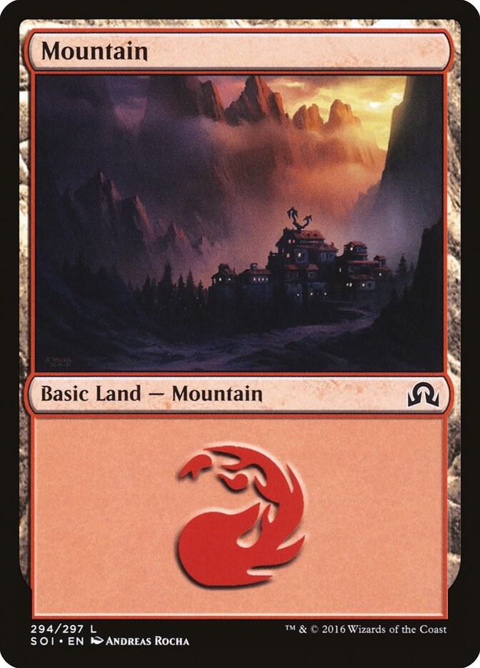 Mountain 294 (Shadows over Innistrad)  | Good Games Adelaide SA