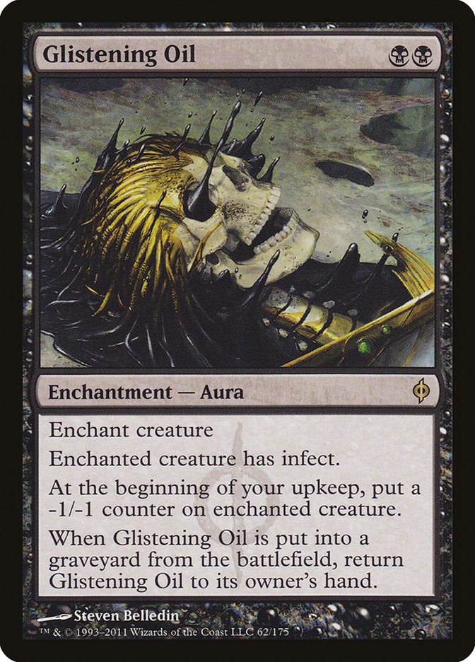 Glistening Oil [New Phyrexia] | Good Games Adelaide SA