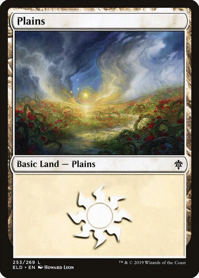 Plains 253 (Throne of Eldraine)  - Foil | Good Games Adelaide SA
