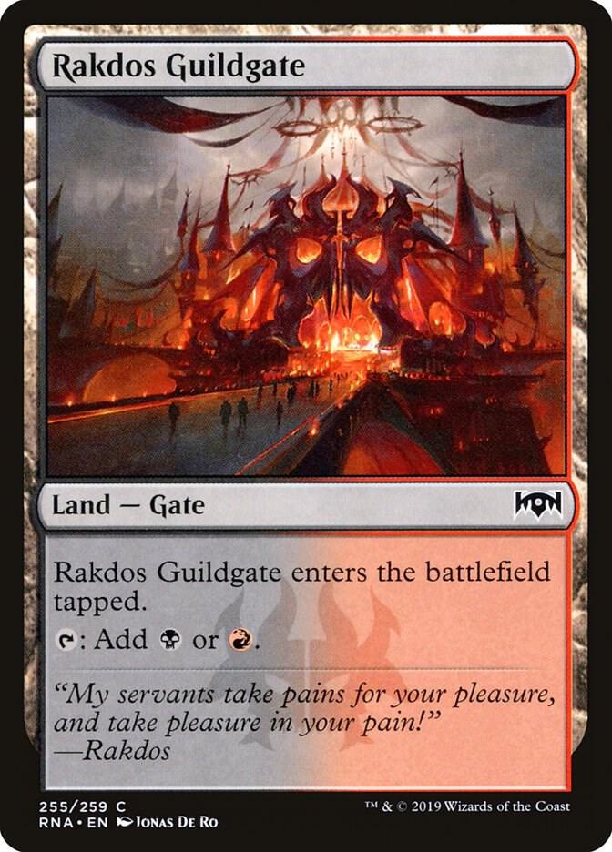 Rakdos Guildgate 255 255 (Ravnica Allegiance)  | Good Games Adelaide SA