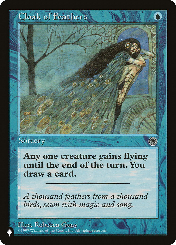 Cloak of Feathers [The List Reprints] | Good Games Adelaide SA