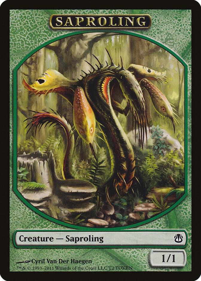 Saproling Token T2 (Duel Decks: Ajani vs. Nicol Bolas)  | Good Games Adelaide SA