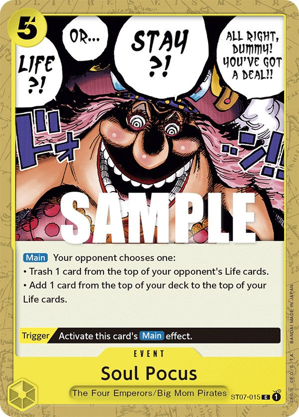 Soul Pocus [Starter Deck: Big Mom Pirates] | Good Games Adelaide SA