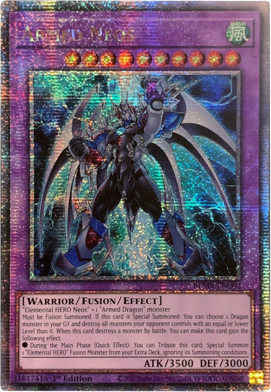 Armed Neos [BLMR-EN002] Quarter Century Secret Rare | Good Games Adelaide SA