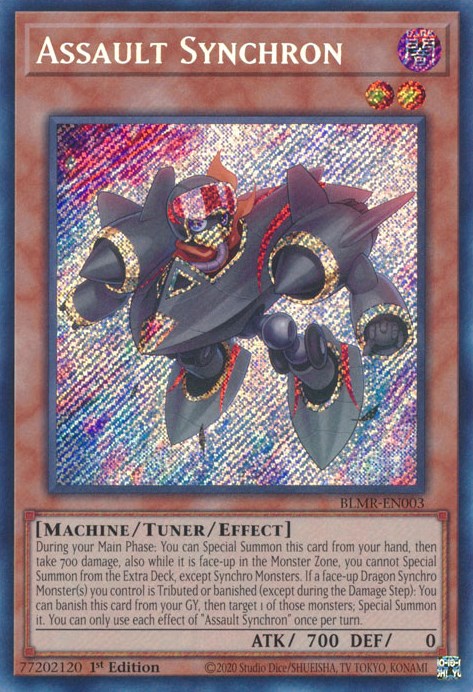 Assault Synchron [BLMR-EN003] Secret Rare | Good Games Adelaide SA
