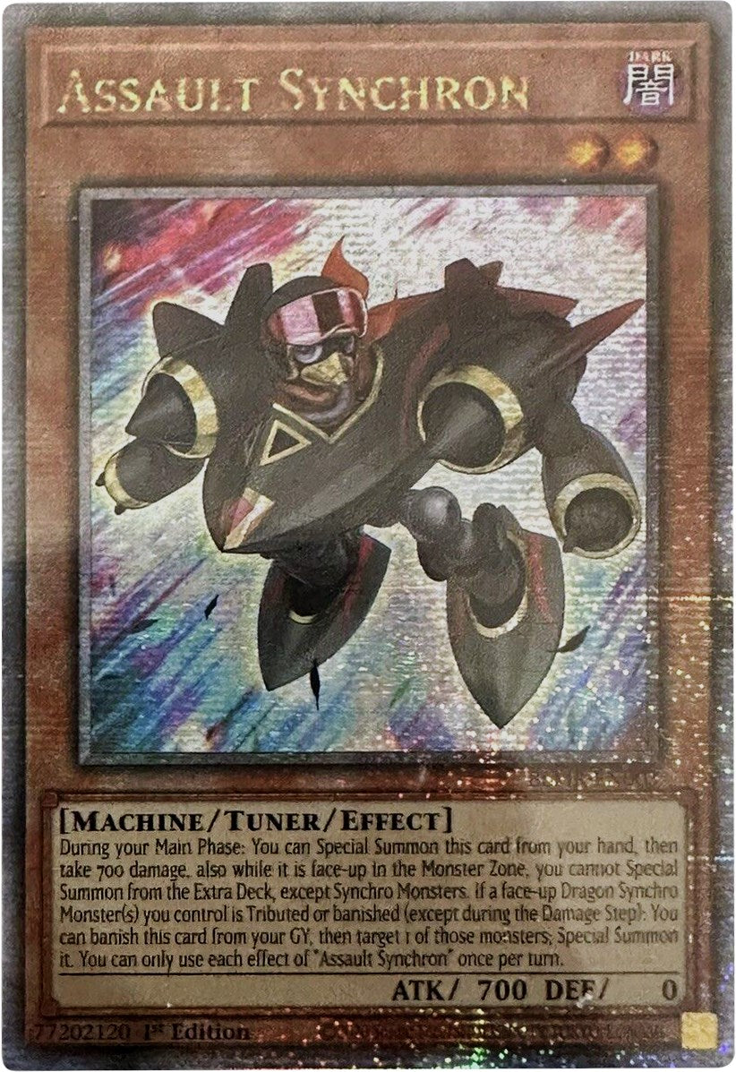 Assault Synchron [BLMR-EN003] Quarter Century Secret Rare | Good Games Adelaide SA