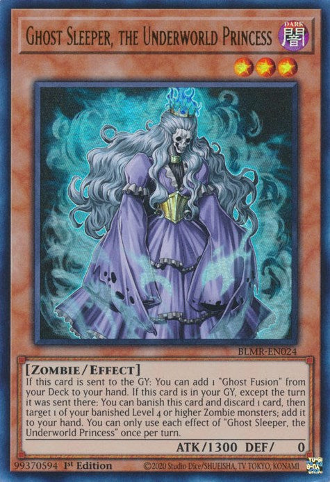 Ghost Sleeper, the Underworld Princess [BLMR-EN024] Ultra Rare | Good Games Adelaide SA