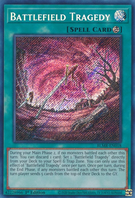 Battlefield Tragedy [BLMR-EN018] Secret Rare | Good Games Adelaide SA