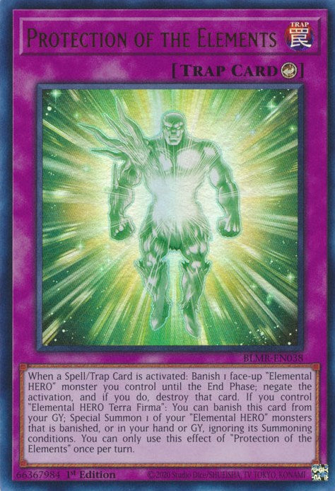 Protection of the Elements [BLMR-EN038] Ultra Rare | Good Games Adelaide SA