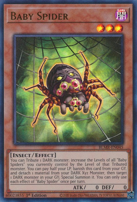 Baby Spider [BLMR-EN045] Ultra Rare | Good Games Adelaide SA