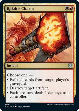 Rakdos Charm 190 (Commander: Adventures in the Forgotten Realms)  | Good Games Adelaide SA