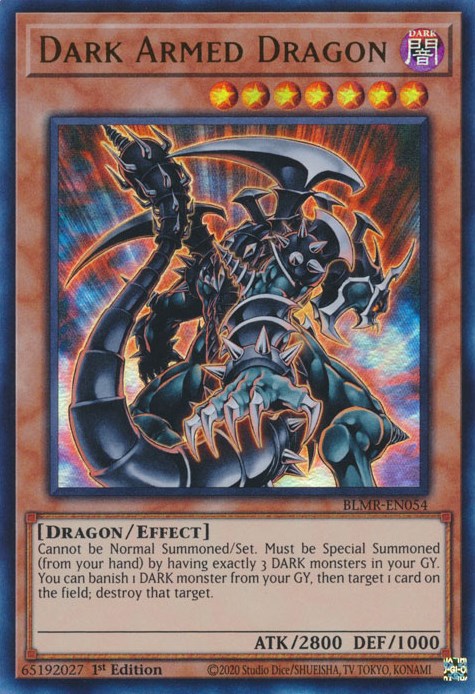 Dark Armed Dragon [BLMR-EN054] Ultra Rare | Good Games Adelaide SA